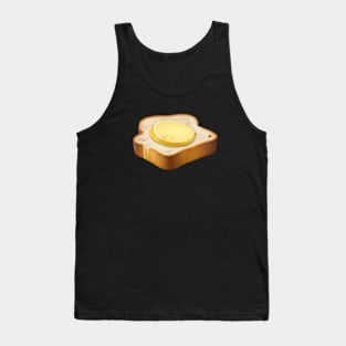 Butter Kawaii Coffee Yummy Since Vintage Toast Bread Sandwich Tank Top